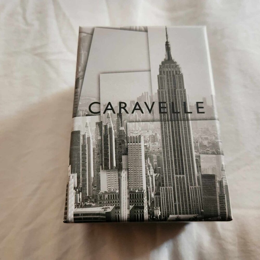 Caravelle designed by Bulova Silver Men's Watch NWT - Picture 3 of 4